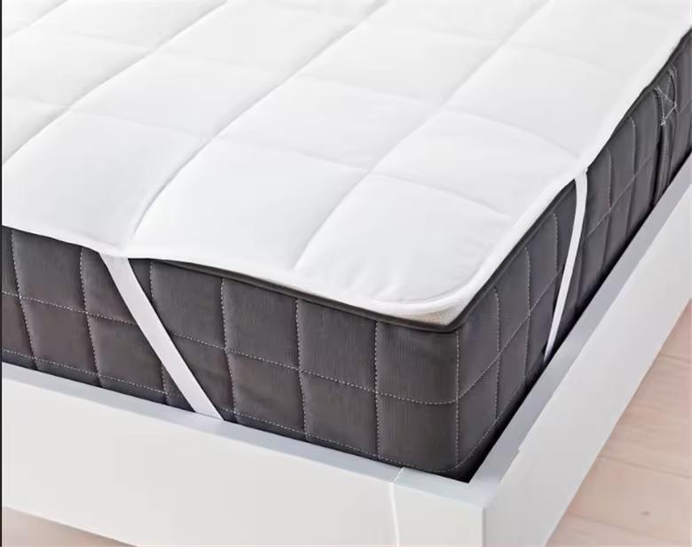 Waterproof Quilted Mattress Topper Protector With Band