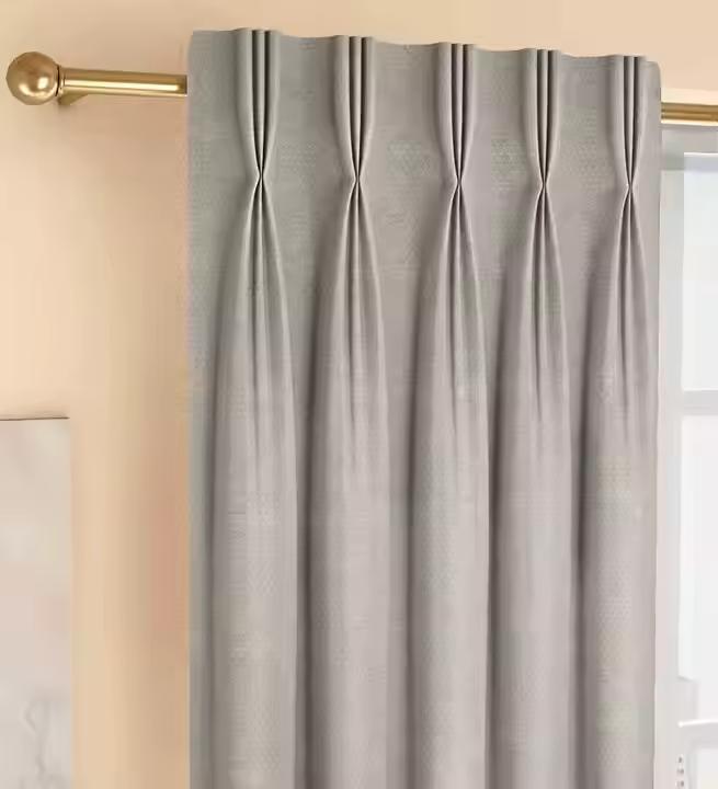 Elegant Double Pinch Pleat Curtains Bundle