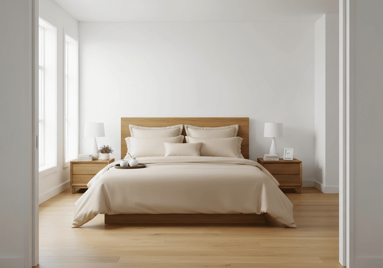 Serenade Silk Neutral Duvet Cover Set